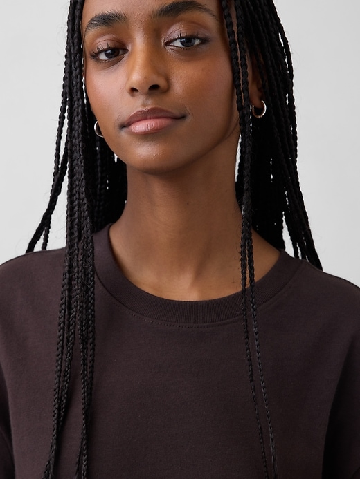 Image number 4 showing, Heavyweight Oversized Maxi T-Shirt Dress