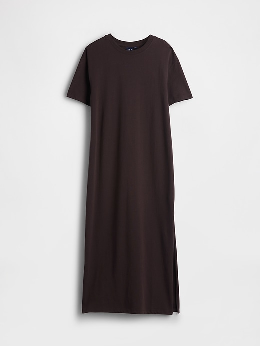 Image number 5 showing, Heavyweight Oversized Maxi T-Shirt Dress