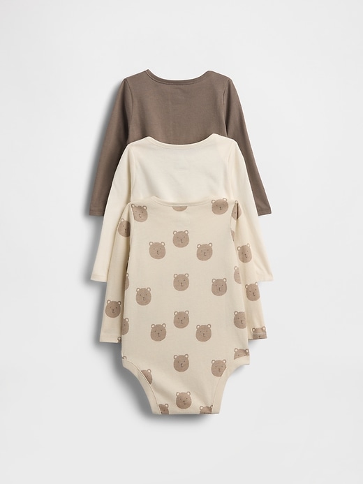 Image number 2 showing, Baby First Favorites Organic Cotton Bodysuit (3-Pack)