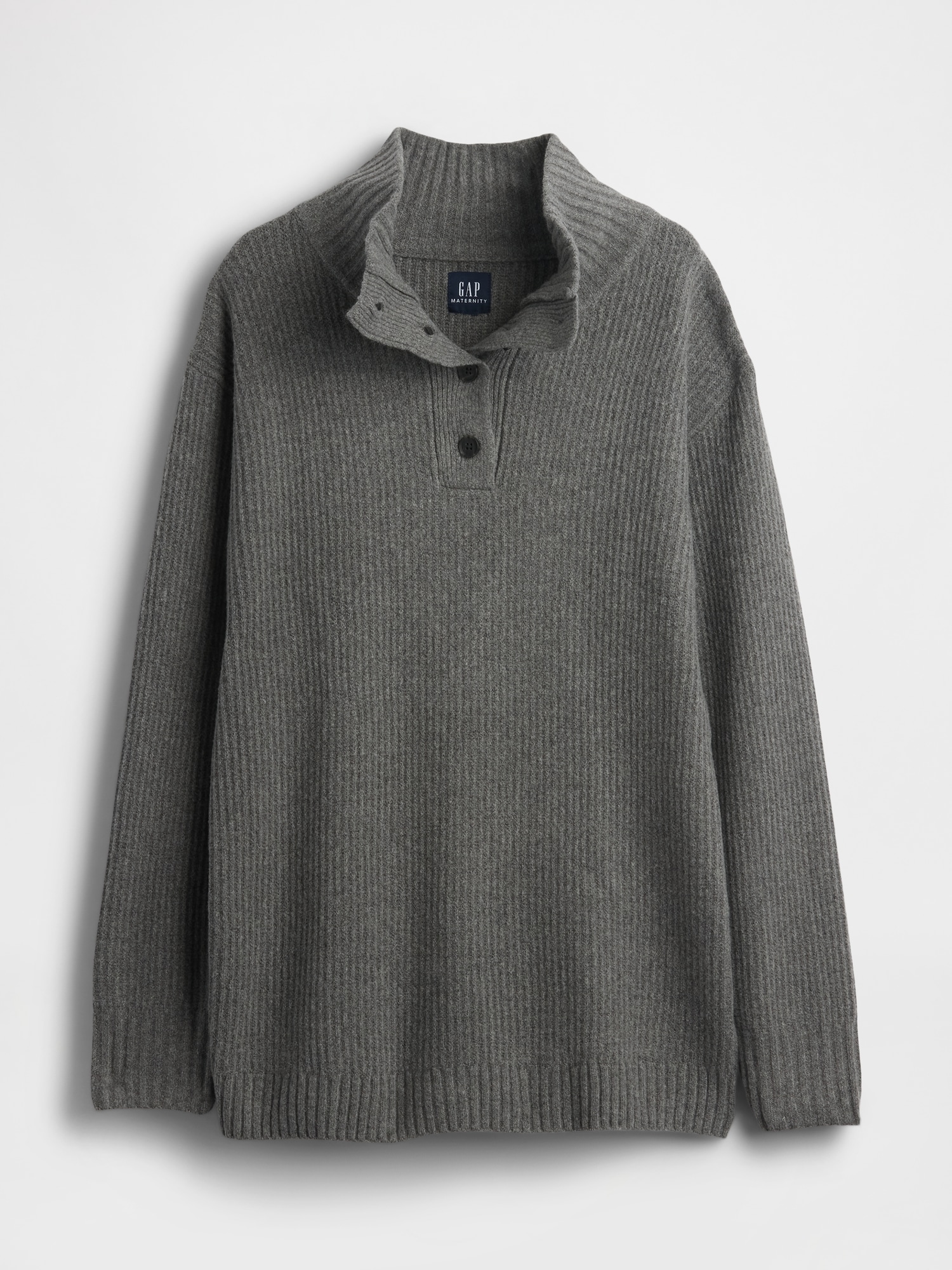 Maternity CashSoft Mockneck Sweater