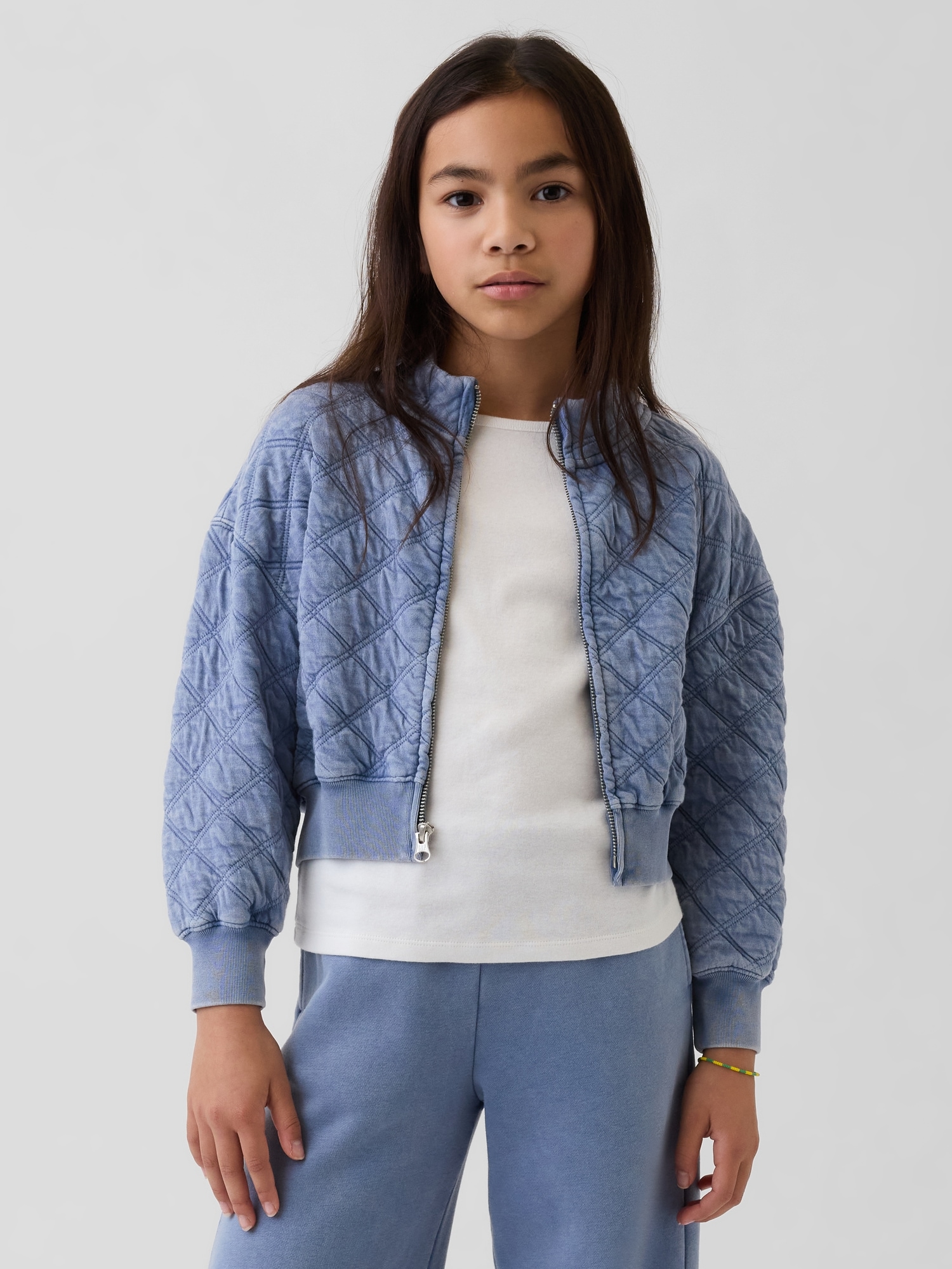VESTE MATELASSÉE SURDIMENSIONNÉE POUR ENFANT