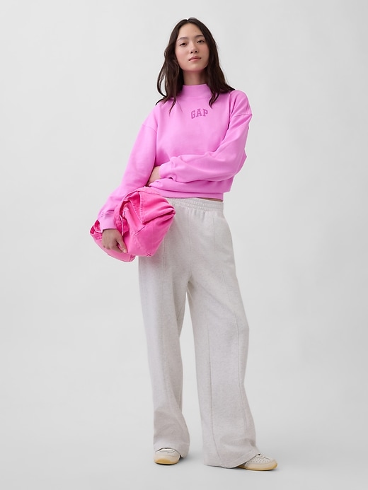 Image number 2 showing, Heavyweight French Terry Oversized Mockneck Sweatshirt