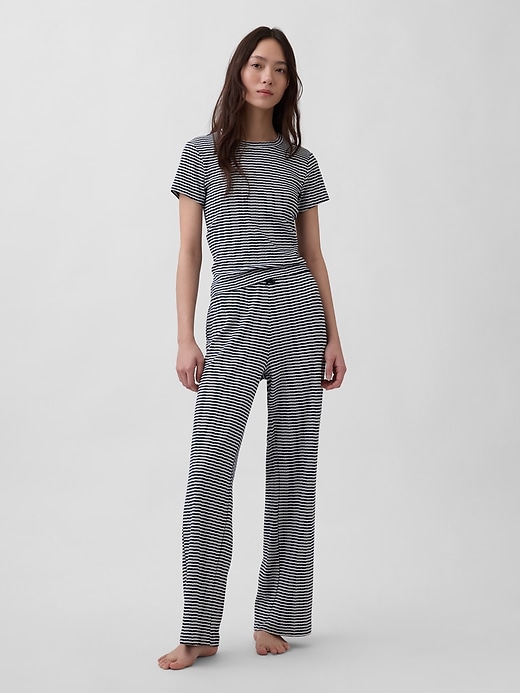 Image number 2 showing, Pointelle PJ T-Shirt