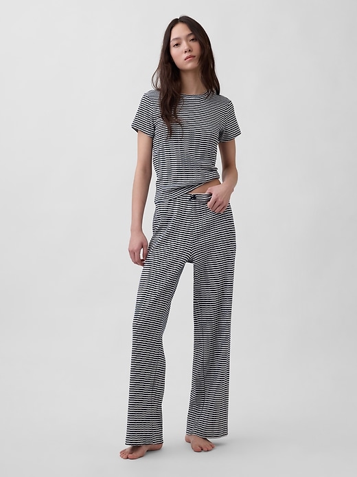 Image number 1 showing, Pointelle PJ Pants