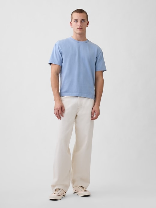 Image number 2 showing, Adult Heavyweight Crop T-Shirt