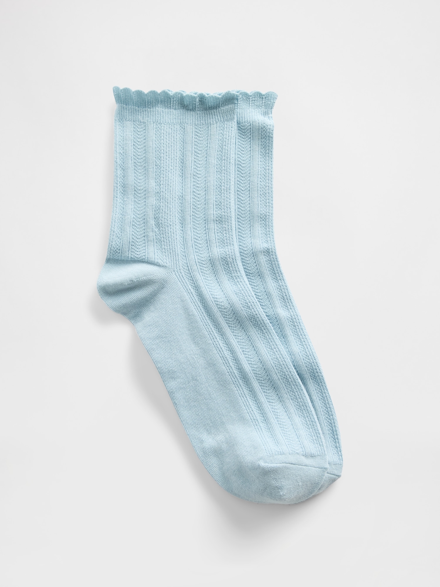 CHAUSSETTES COURTES EN TRICOT POINTELLE