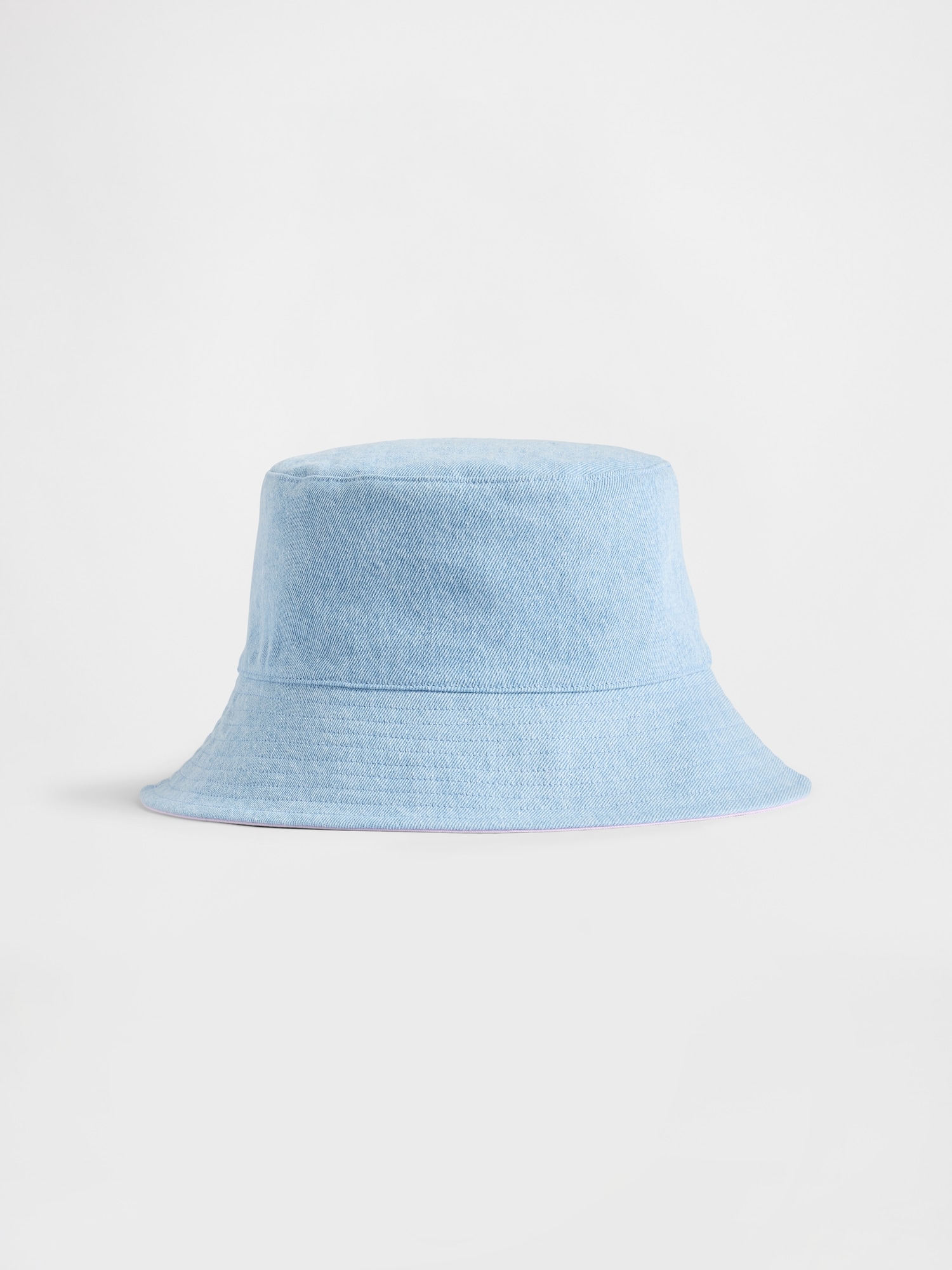 Kids Reversible Denim Bucket Hat