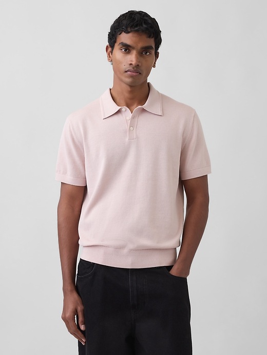 Image number 1 showing, Classic Polo Sweater