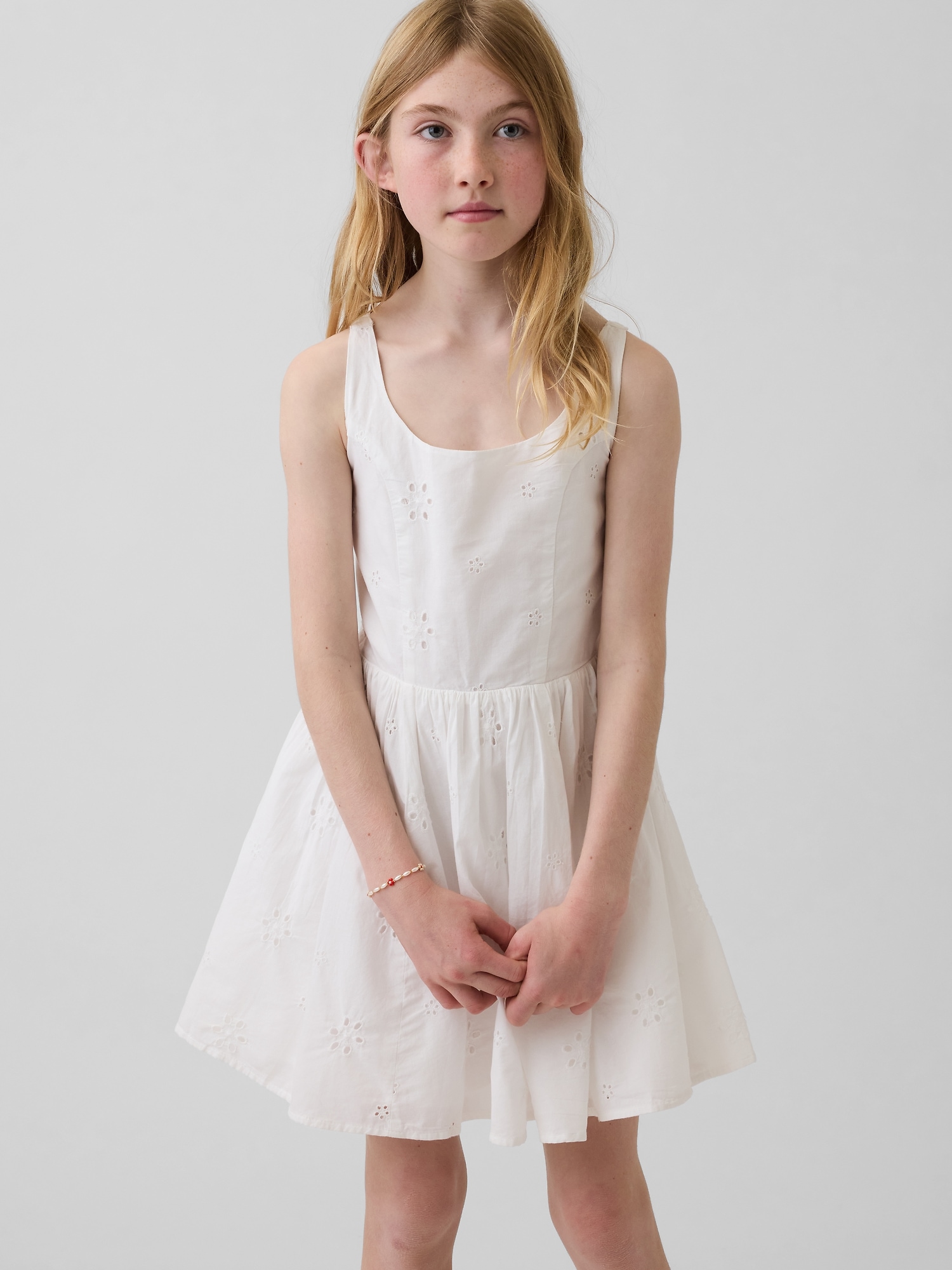 Kids Eyelet Dress