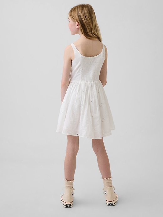 Image number 3 showing, Kids Eyelet Dress