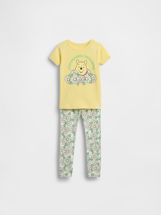 Image number 1 showing, Baby & Toddler Winnie The Pooh Organic Brushed Cotton PJ Set