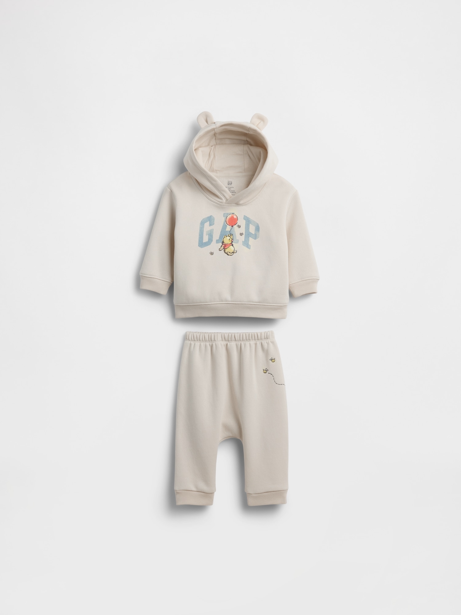 Baby Winnie The Pooh VintageSoft Hoodie Set