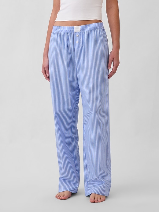 Image number 2 showing, Poplin PJ Pants