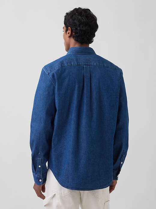 Image number 3 showing, Denim Pocket Shirt