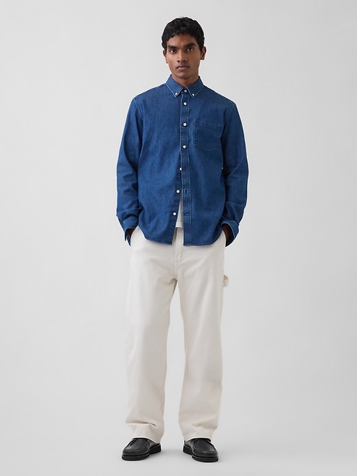 Image number 2 showing, Denim Pocket Shirt