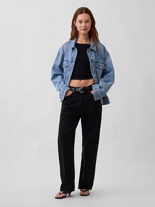 Image number 2 showing, Oversized Icon Denim Jacket