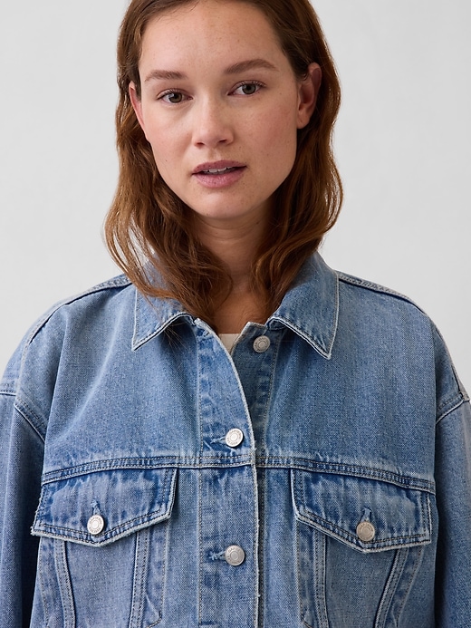 Image number 4 showing, Oversized Icon Denim Jacket