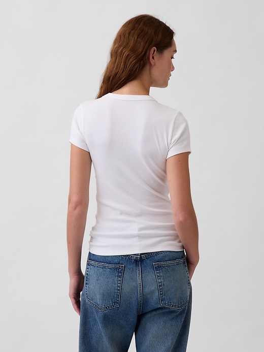 Image number 3 showing, Modern V-Neck T-Shirt