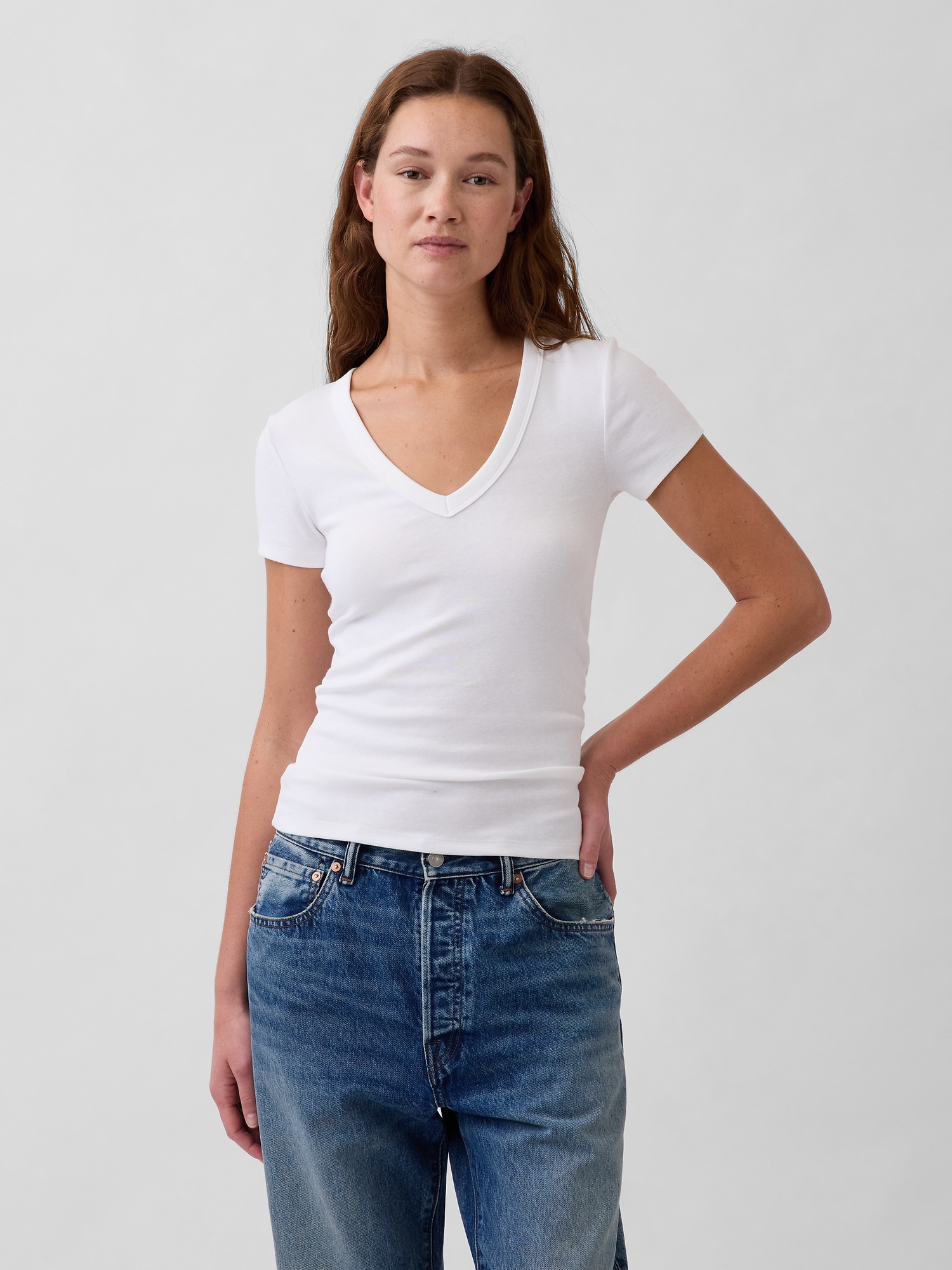 Modern V-Neck T-Shirt