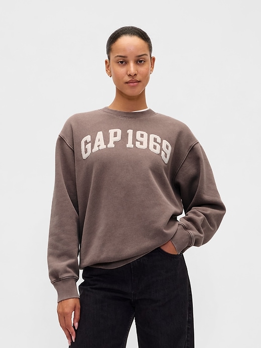 Image number 1 showing, VintageSoft Gap Logo Tunic Sweatshirt