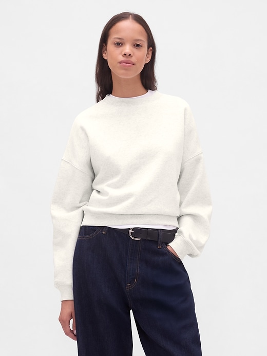Image number 1 showing, VintageSoft Wedge Crewneck Sweatshirt
