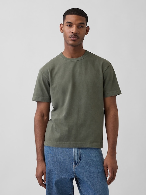 Adult Heavyweight Crop T-Shirt