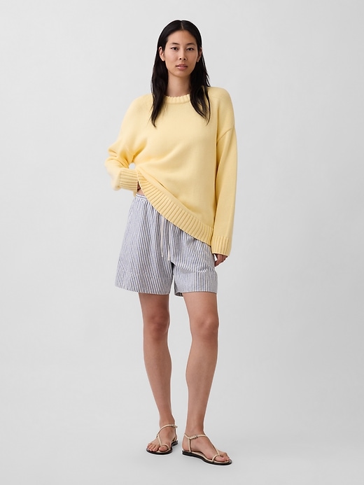 Image number 6 showing, Linen-Blend Easy Shorts