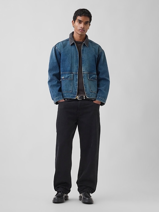 Image number 2 showing, Denim Workwear Jacket