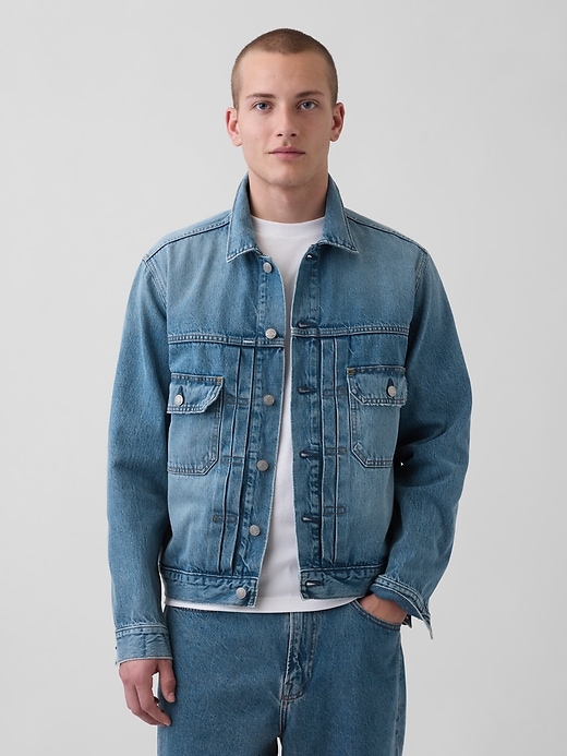 Image number 1 showing, Relaxed Icon Denim Jacket