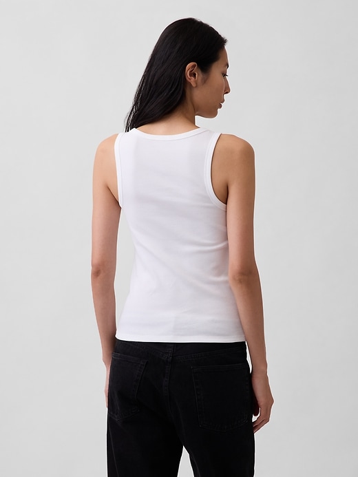 Image number 3 showing, Rib Scoop Tank Top
