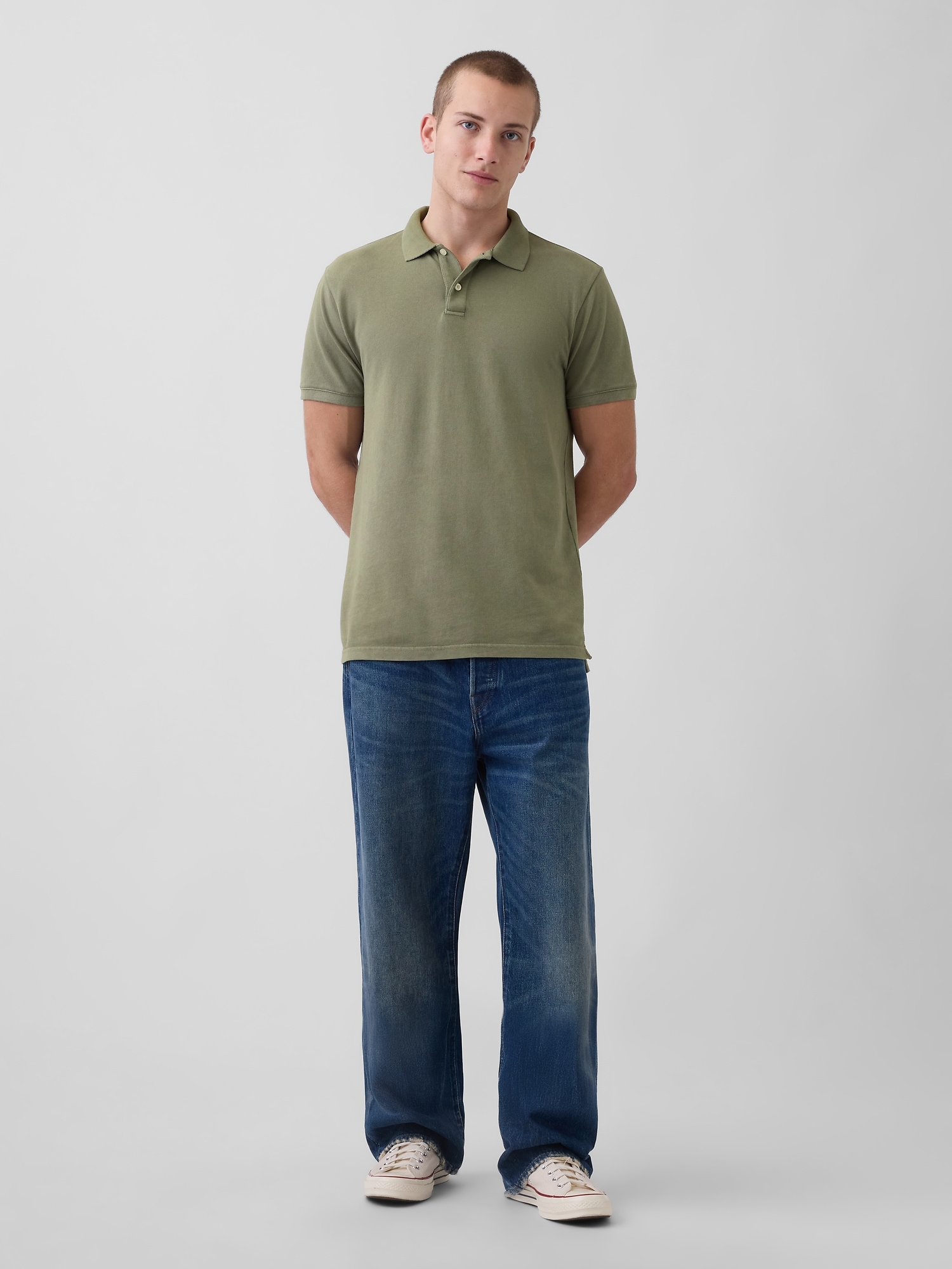 Pique Polo Shirt Shirt