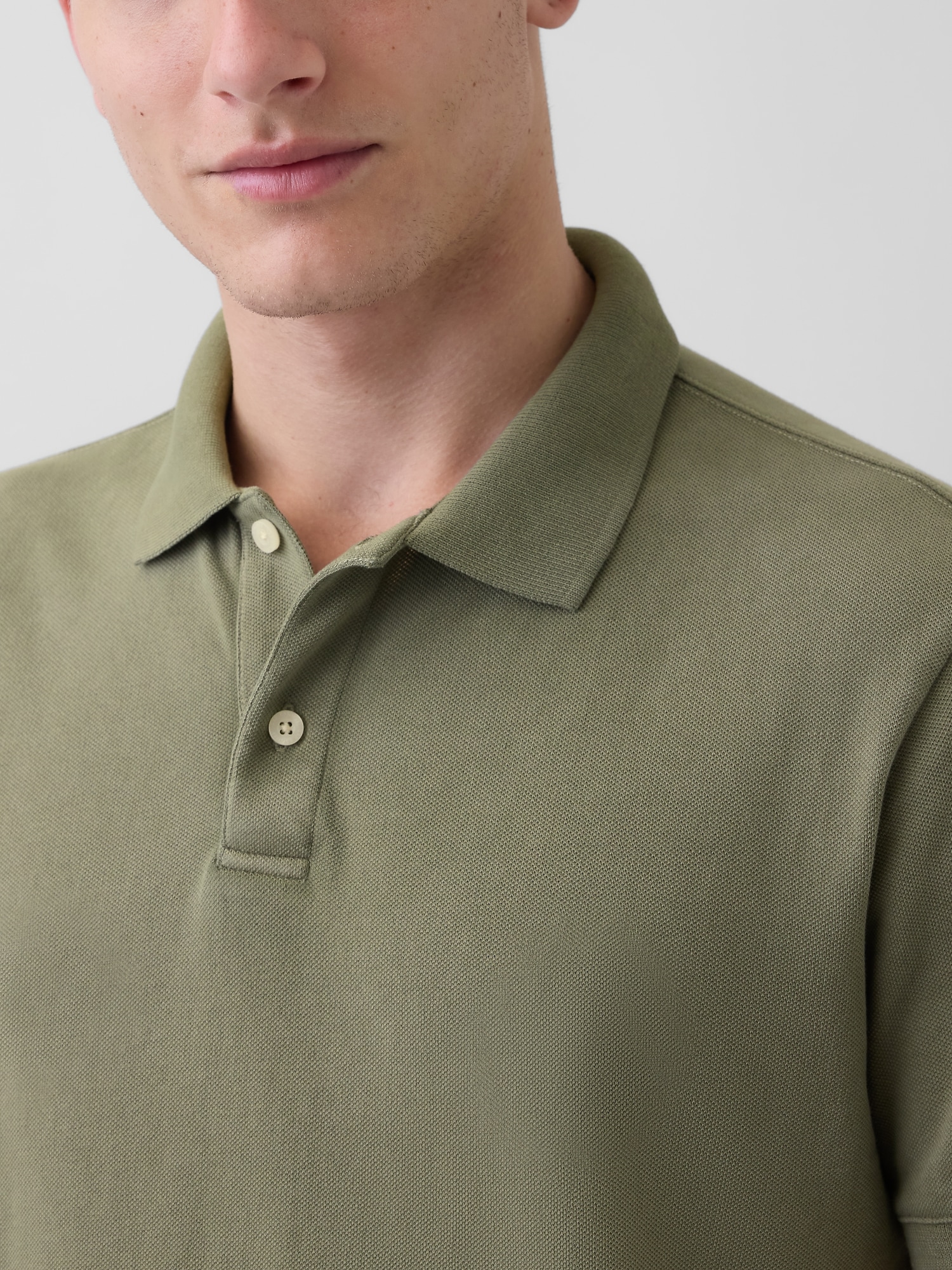 Pique Polo Shirt Shirt