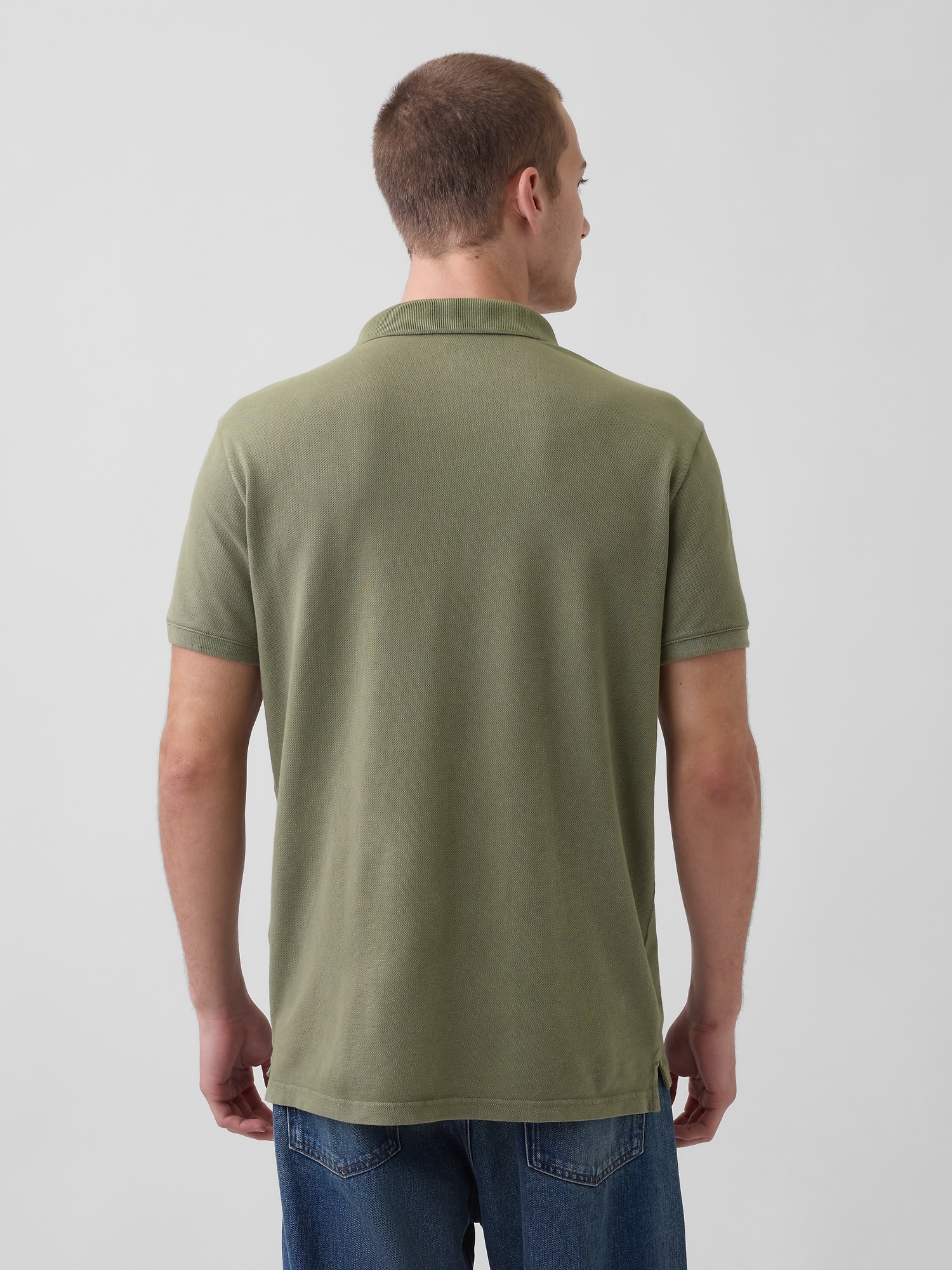 Pique Polo Shirt Shirt