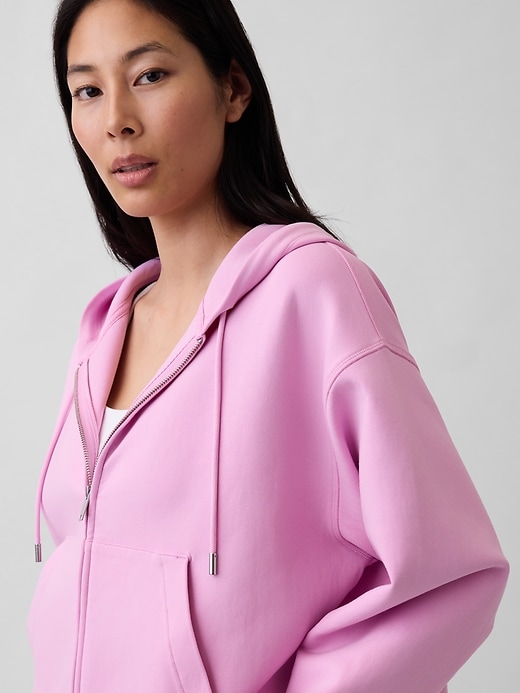 Image number 4 showing, GapFit Oversized Zip Hoodie