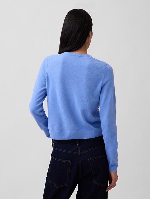 Image number 3 showing, CashSoft Crop Cardigan