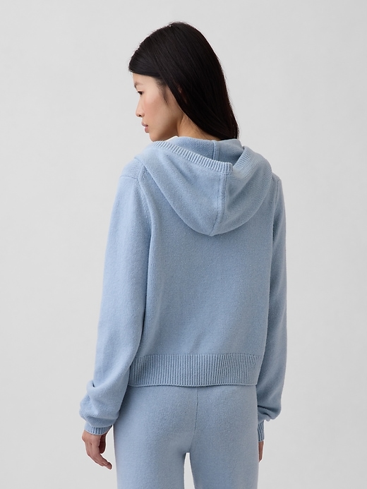 Image number 3 showing, CashSoft Sweater Zip Hoodie