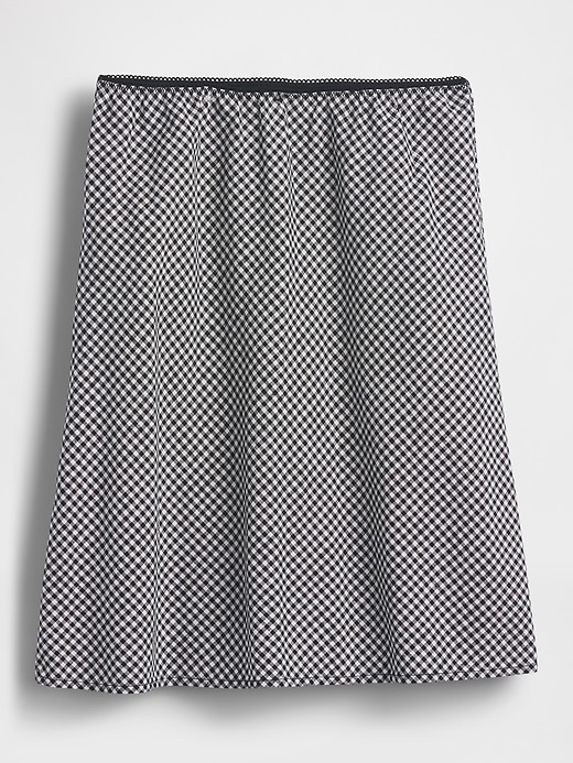 Image number 5 showing, Linen-Blend Bias-Cut Skirt