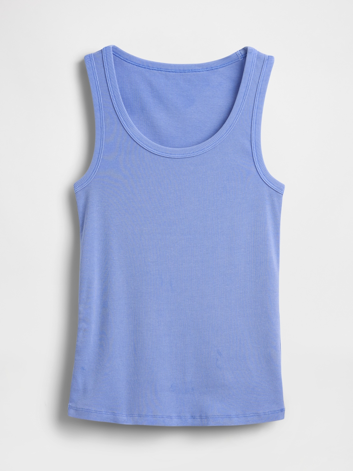 Rib Scoop Tank Top