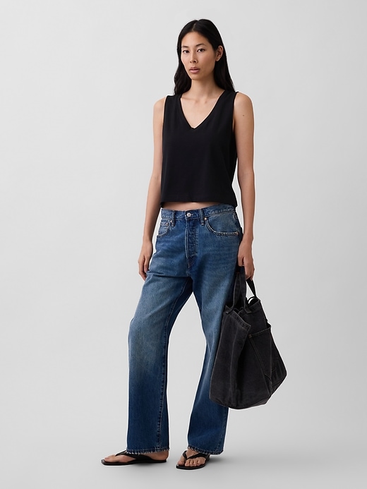 Image number 2 showing, Knit Crop Tank Top