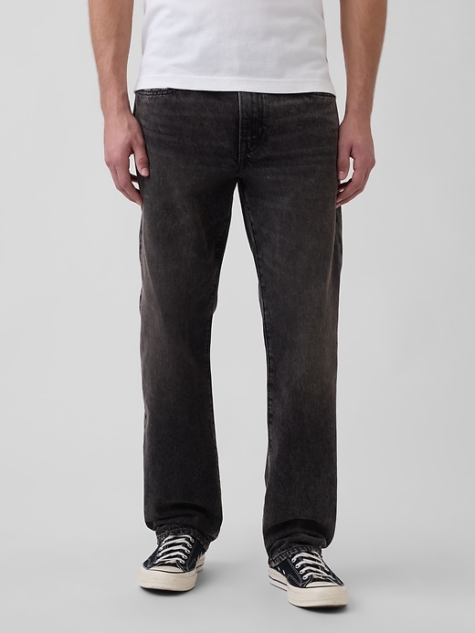 Image number 2 showing, Relaxed Straight Jeans