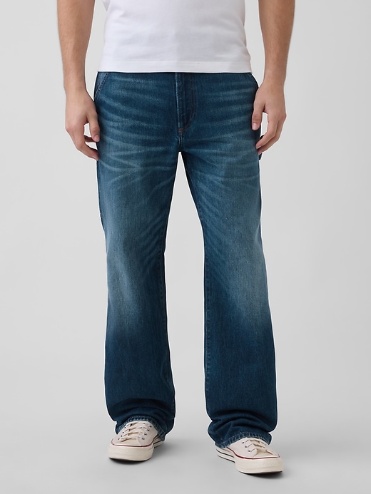 Image number 2 showing, '90s Loose Carpenter Jeans