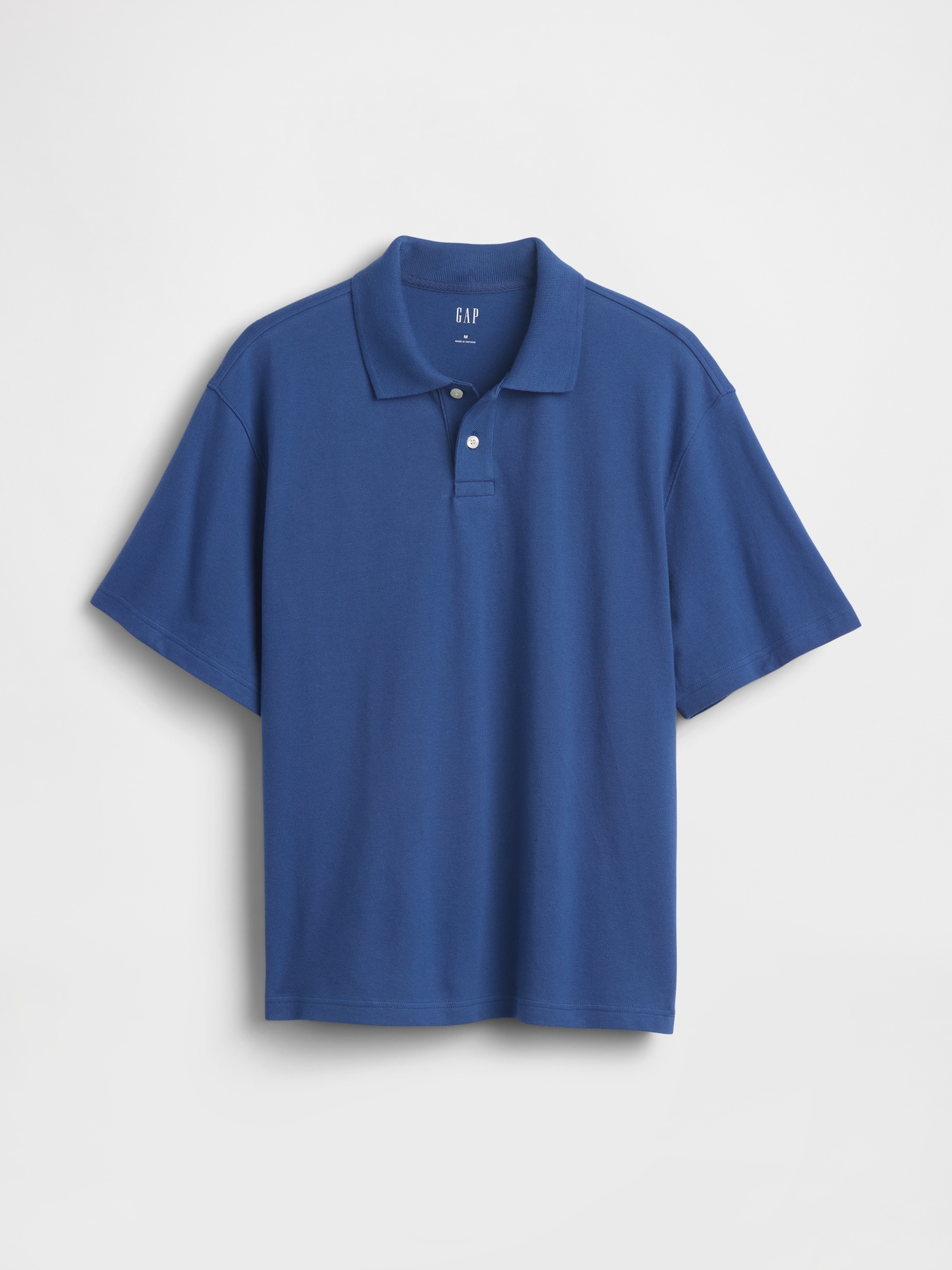 Relaxed Pique Polo Shirt