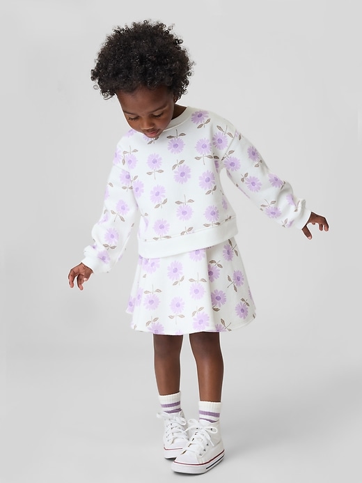 Image number 1 showing, Baby & Toddler VintageSoft Floral Skort Outfit Set