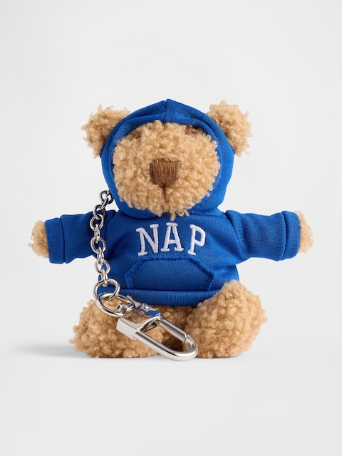 Brannan Bear Nap Hoodie Bag Charm