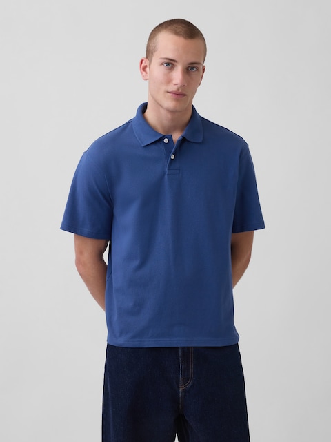 Relaxed Pique Polo