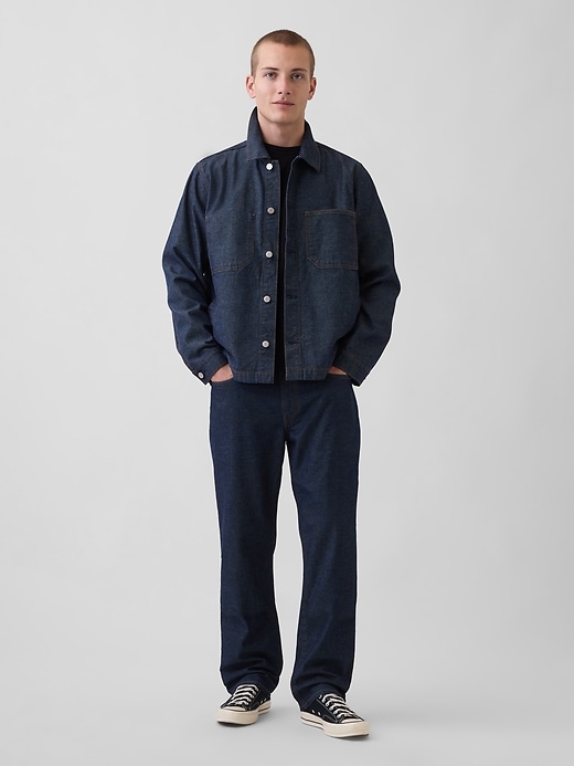 Image number 1 showing, Relaxed Straight Jeans