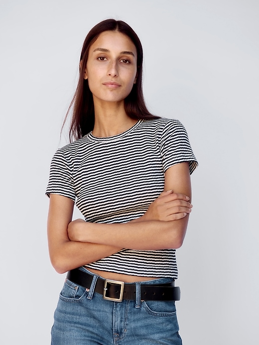 Image number 5 showing, Pointelle PJ T-Shirt