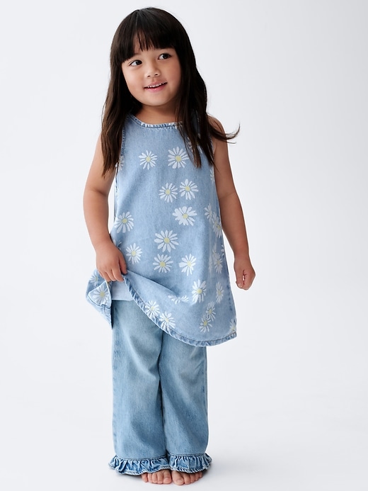 Image number 4 showing, Baby & Toddler Daisy Denim Dress