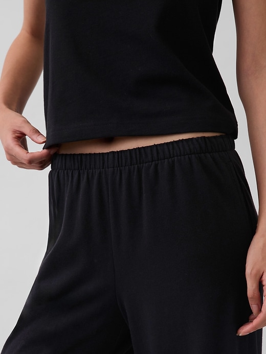Image number 5 showing, Heavyweight Easy Wide-Leg Pants