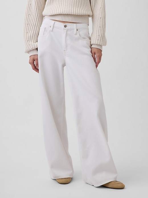 Image number 2 showing, Low Slung UltraSoft Extra Baggy Jeans